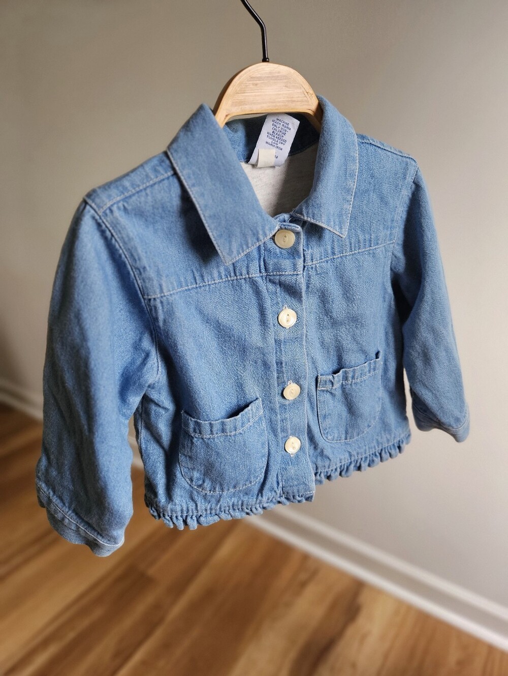 Vintage Baby Gap Cotton Lined Fall Denim Jacket